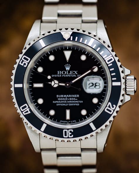 rolex submainer 16610t steel band|rolex submariner 16610 best years.